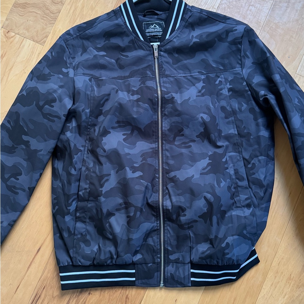 Camo Bomber Jacket